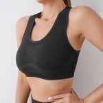 Vest Black Push Up Bra