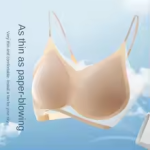 Strapless Push Up Ultra-Thin Breathable Ice Silk Top Bra - Image 4