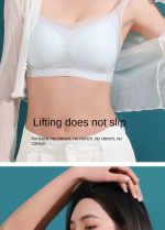 Strapless Push Up Ultra-Thin Breathable Ice Silk Top Bra - Image 2