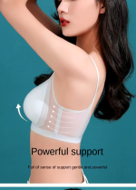 Strapless Push Up Ultra-Thin Breathable Ice Silk Top Bra - Image 9