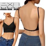 Deep U Plunge Strapless Push Up Bra - Image 2