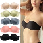 Front Closure Strapless Push Up Bra - Image 6