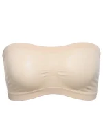 Lady's Boob Tube Strapless Push Up Bra - Image 2